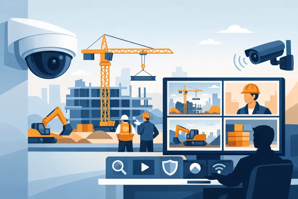 Construction Site CCTV Monitoring Explained