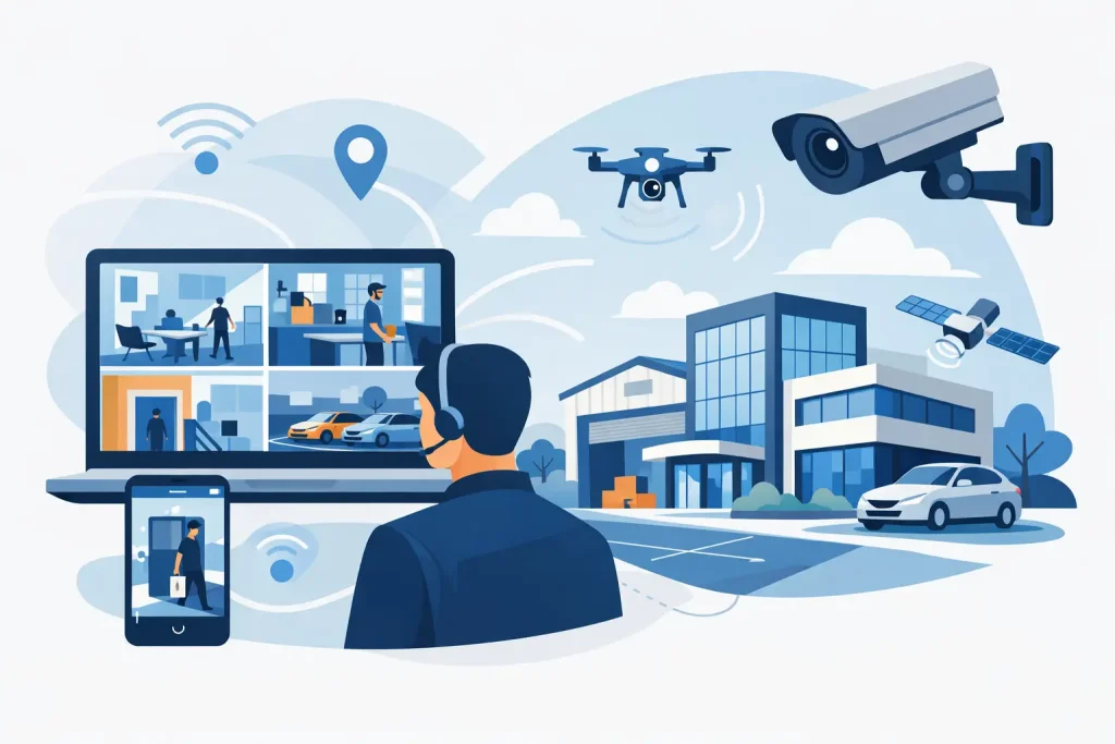 Remote Surveillance for Business Premises