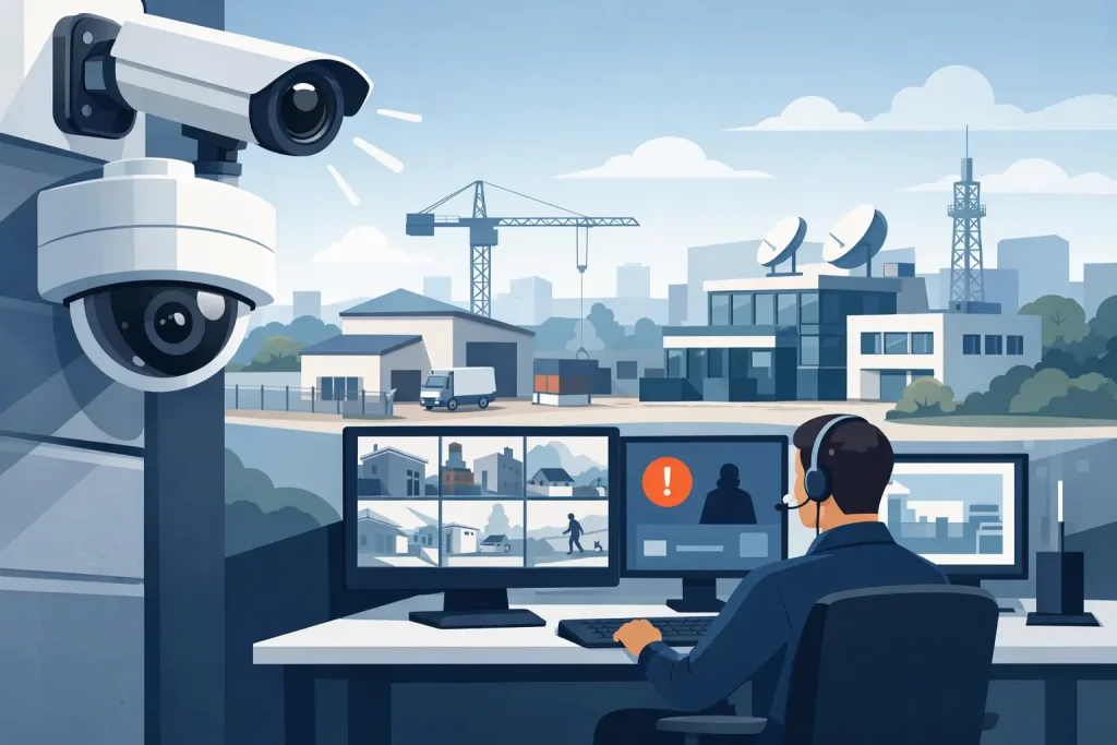 A Guide to Remote Monitored CCTV for UK Sites