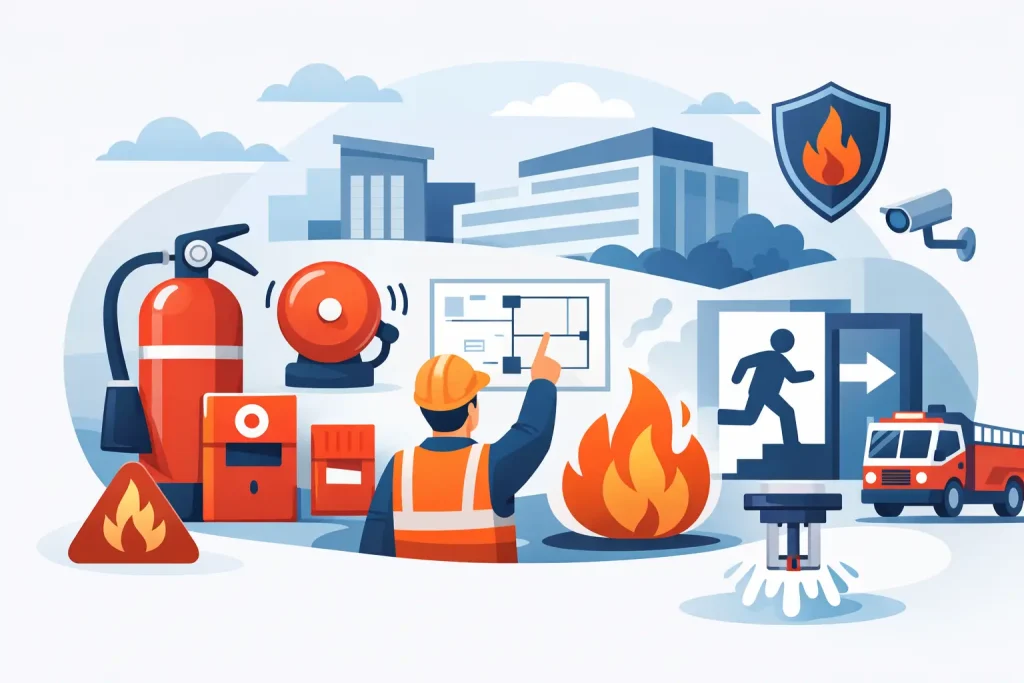 Commercial Fire Safety Guide for UK Business Sites