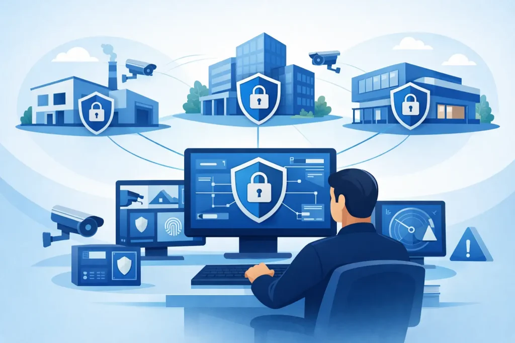 Multi Site Security Management That Stays in Control